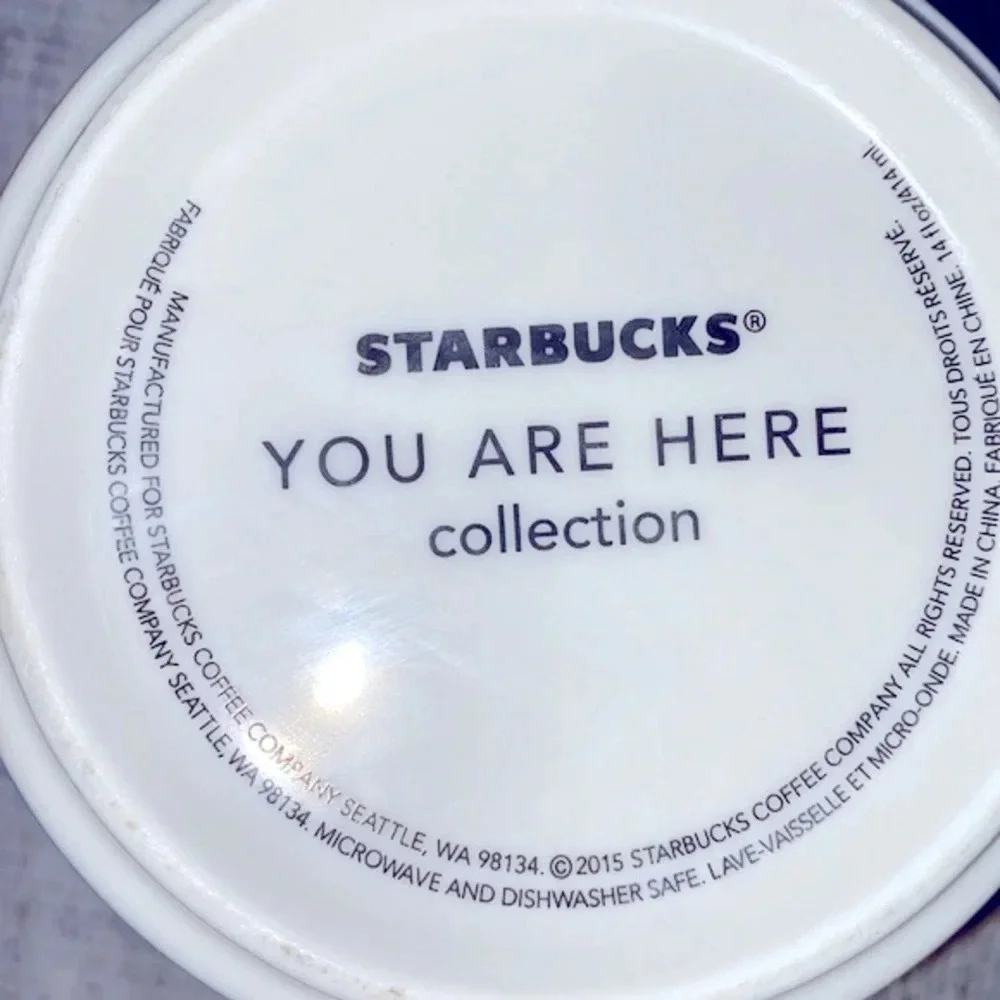 Starbucks You are Here collection coffee mug Atlanta Georgia